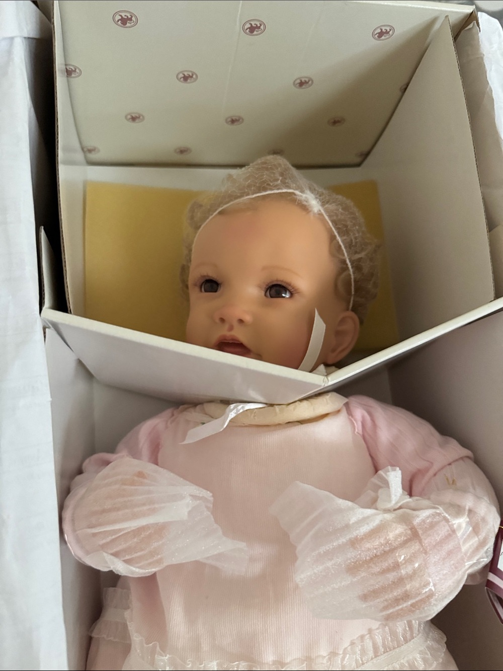 Soft Pink Baby Doll with Lifelike Features